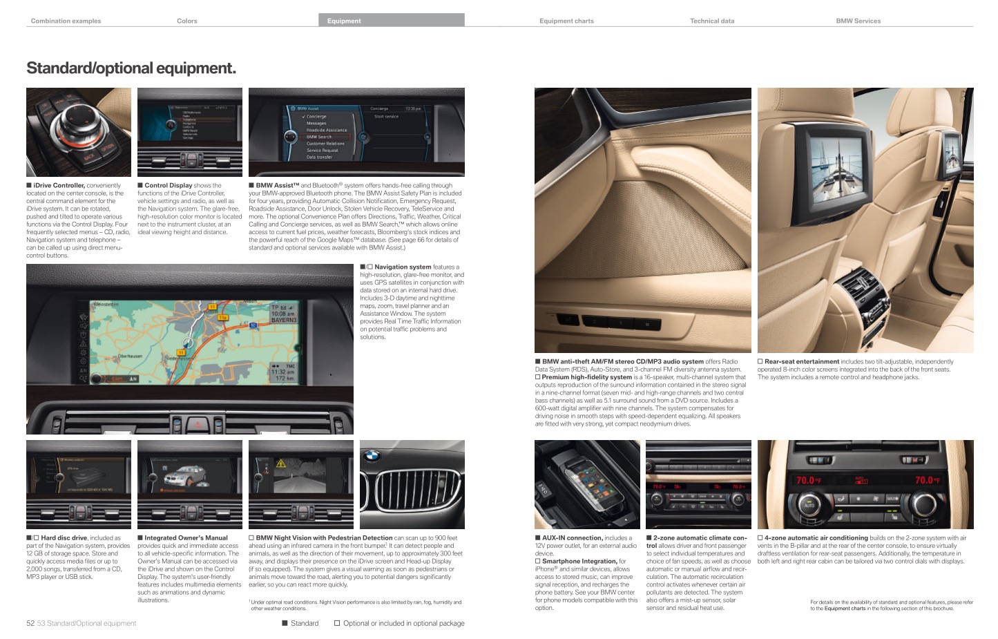 2011 BMW 5-Series Brochure Page 3